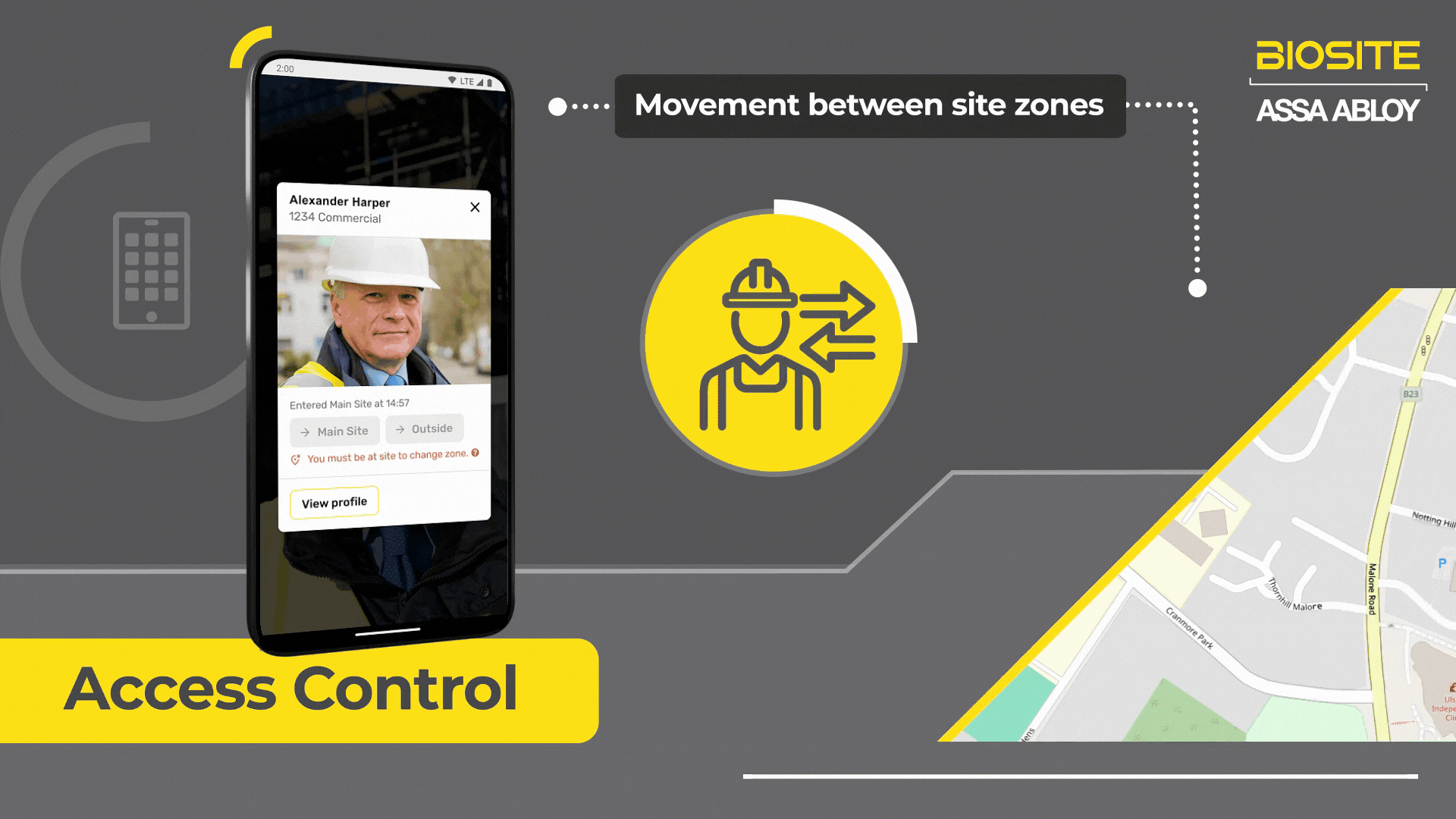 Biosite Mobile Geofencing