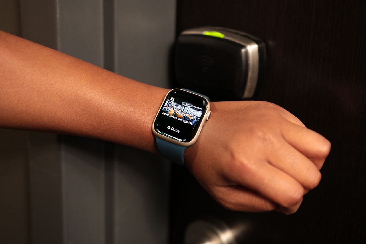 Room key in Apple Wallet