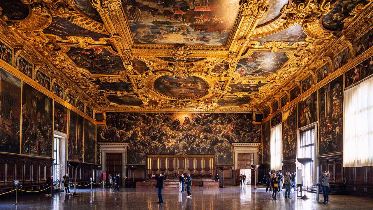 Interior of a museum of the MUVE