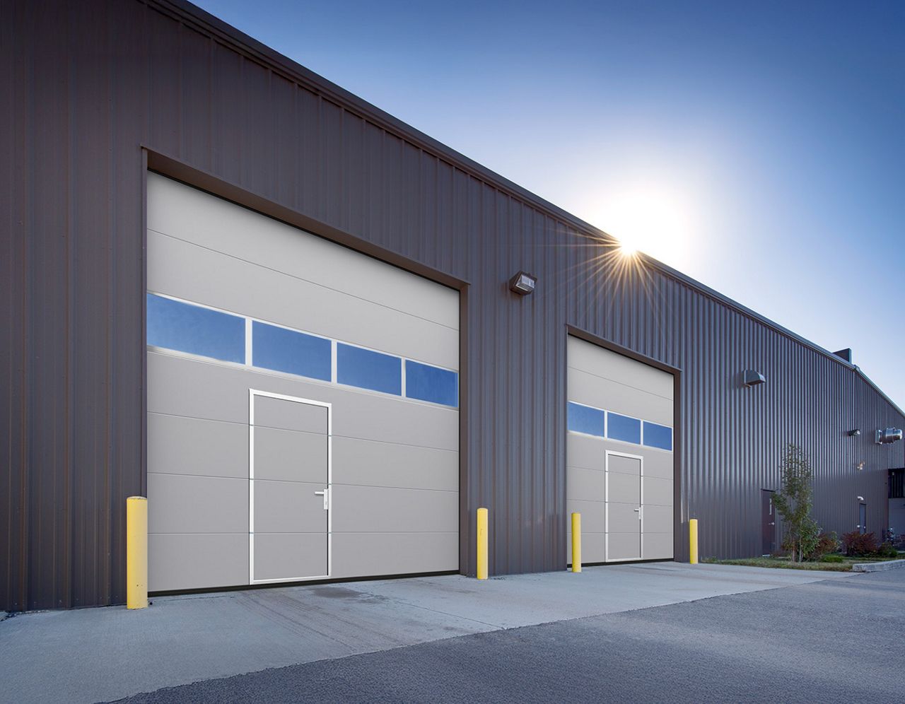 Normstahl Smart XL garageport ocre style glat