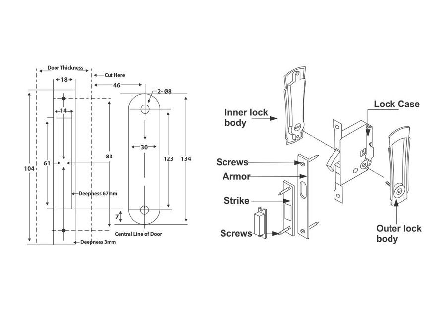 Image: 05d29-enox-wooden-sliding-door-lock-cutout-esl-008.jpg