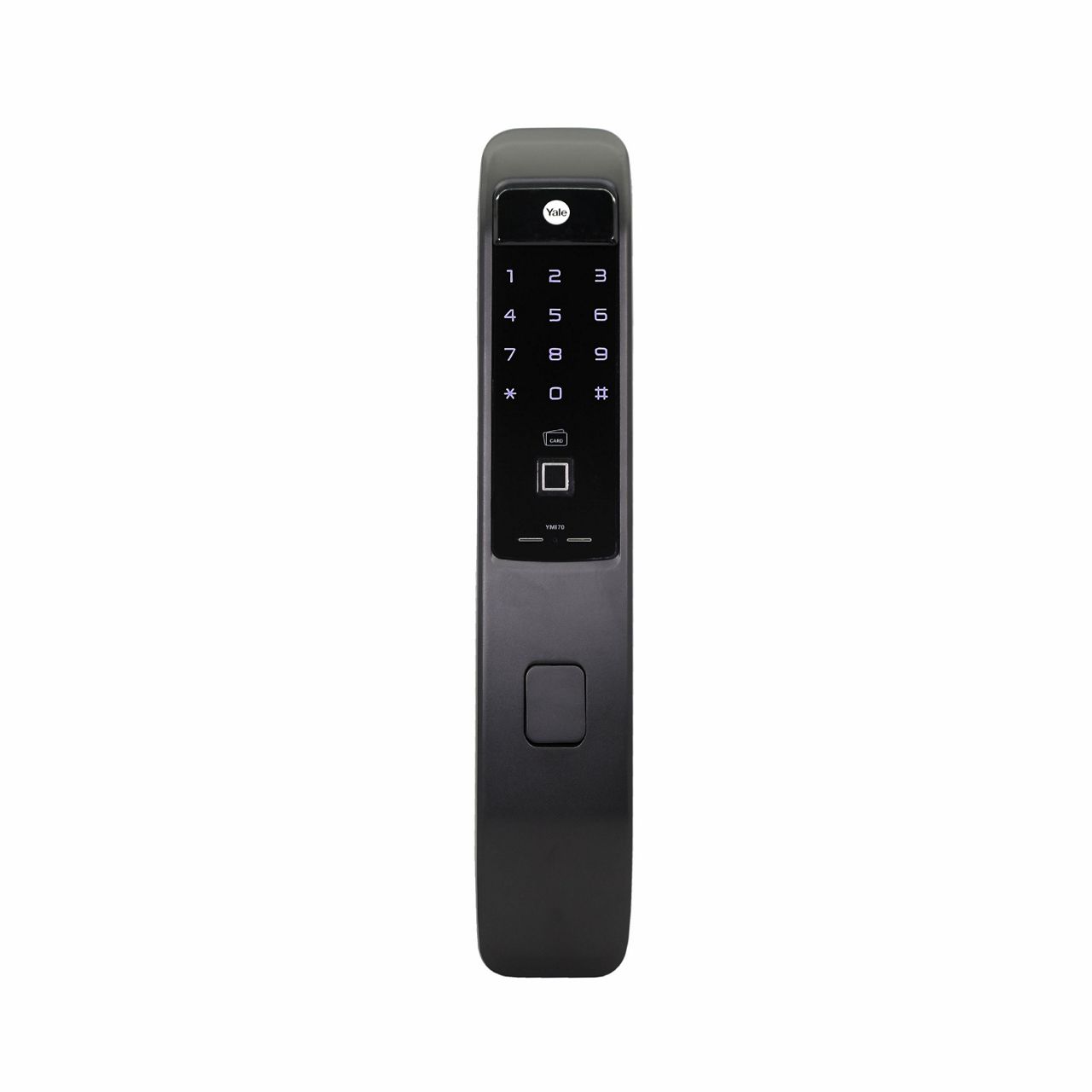 This all-new Push Pull Smart Lock YMI70A allows you to open door in various ways, so you can enjoy the access option either via fingerprint scan, personalized PIN code, RFID key tag or simply via Yale Home App.