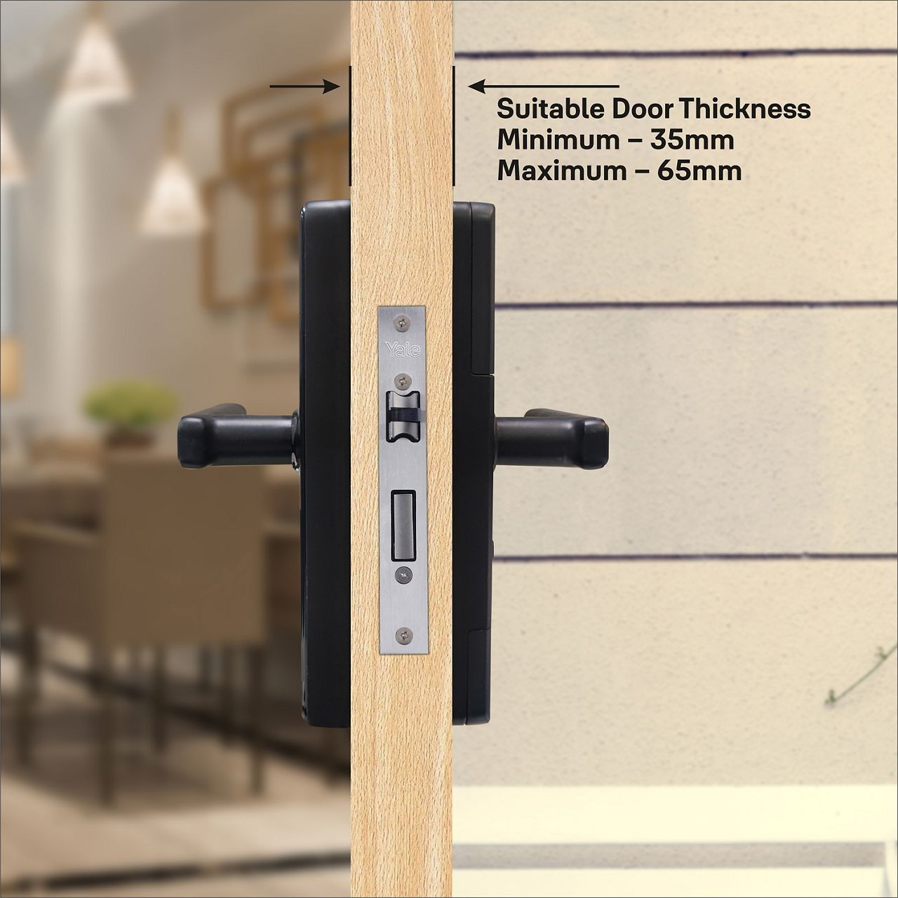 The Yale YDME50 NxT smart lock is a smart and extremely convenient solutions for your home. You can have all the various access option to enter your home either via our new biometric fingerprint scan, personalized PIN code.