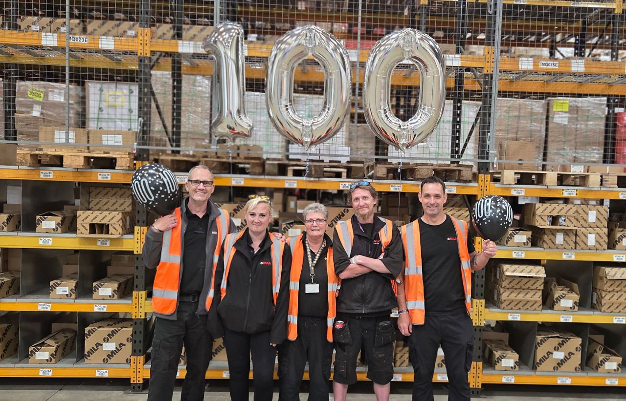 Mila Celebrates 100 Days of 100% Next-day Dispatch On-time