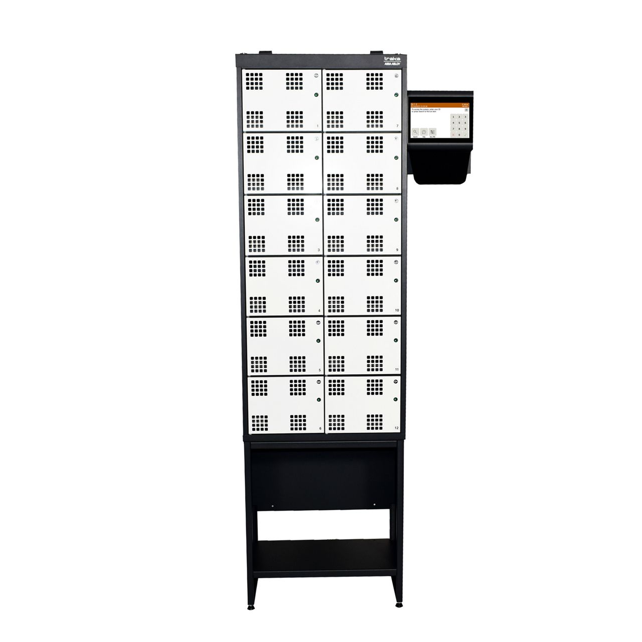 Traka modular lockers doors closed