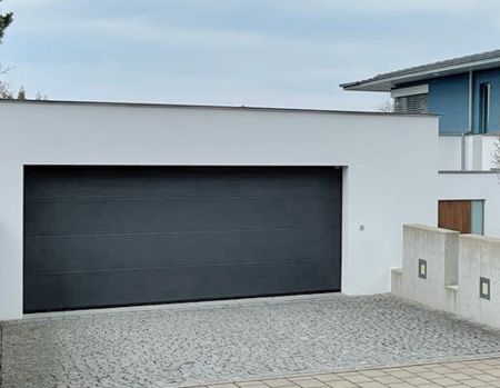 Normstahl Smart Garagentor Anthracit Grau Style Smooth