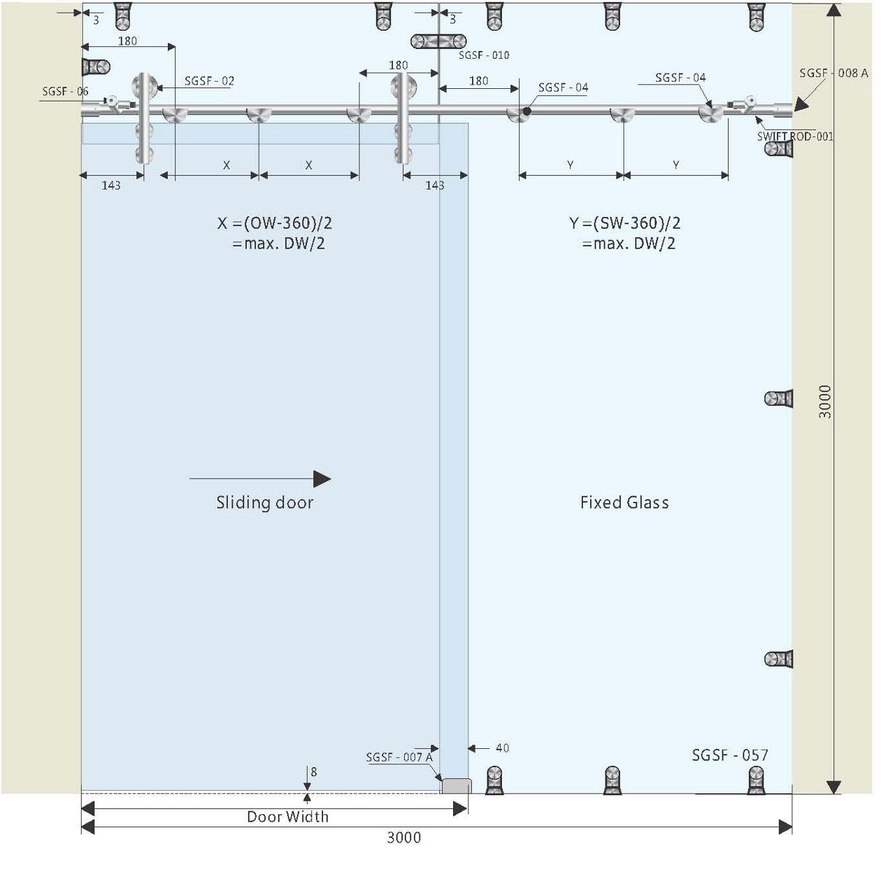 Image: 17228-mounting-example-enox-swift-glass-sliding-sgsf-002.png
