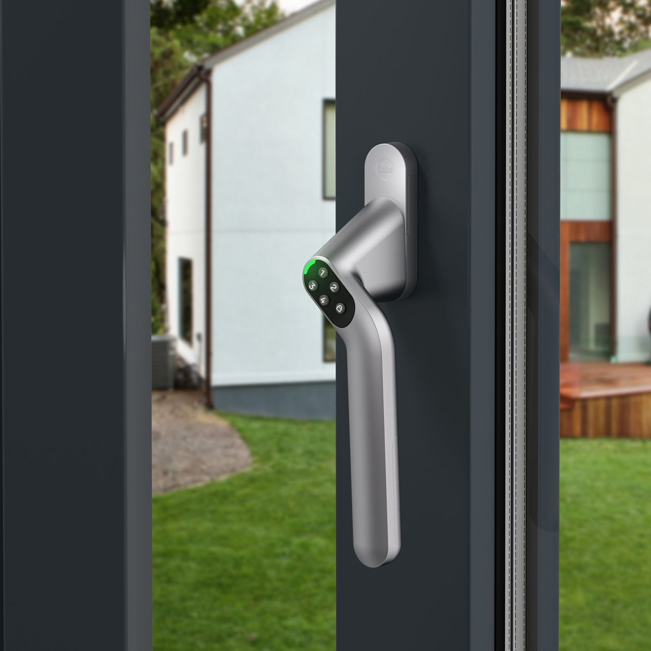 Yale Smart Code Handle.