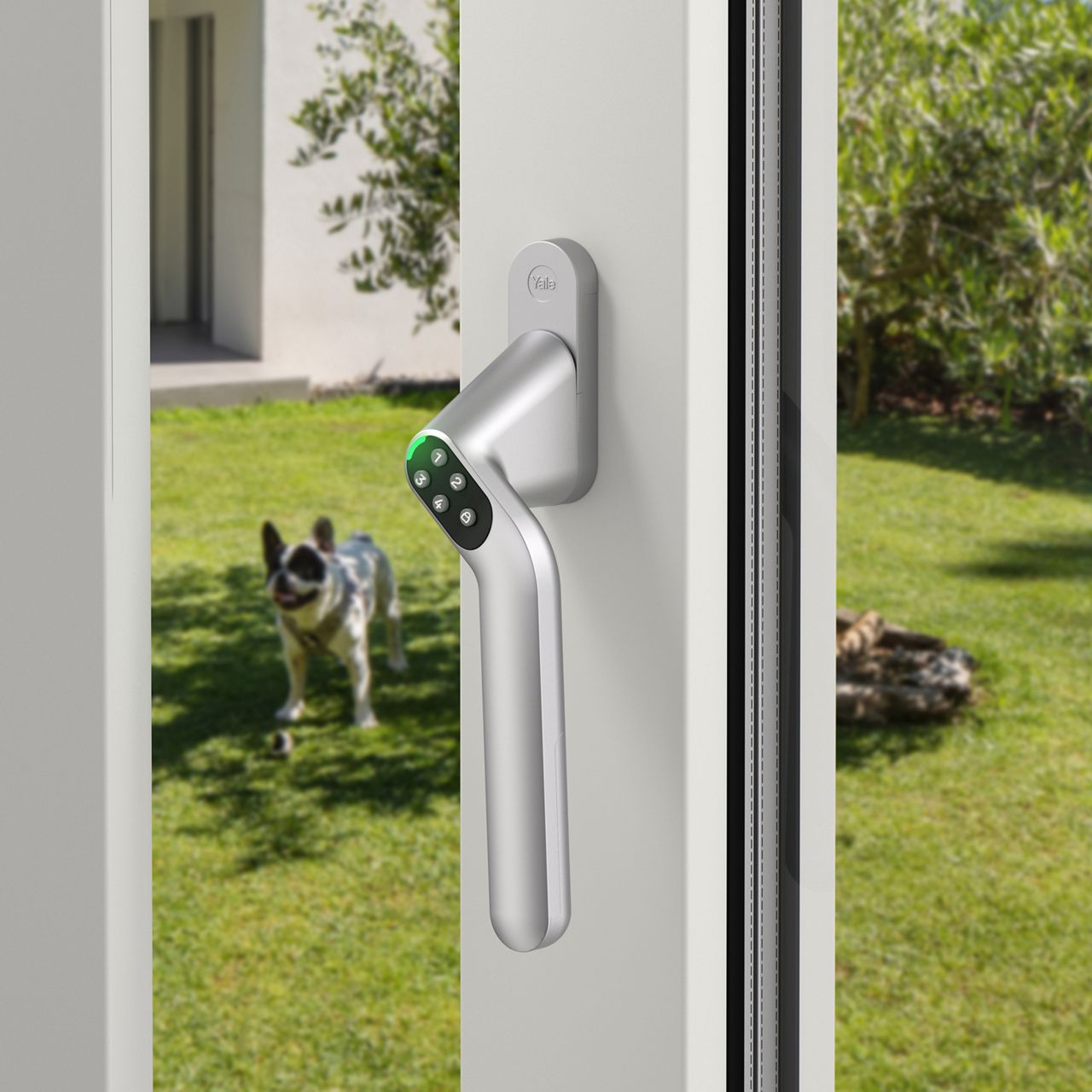 Yale Smart Code Handle.