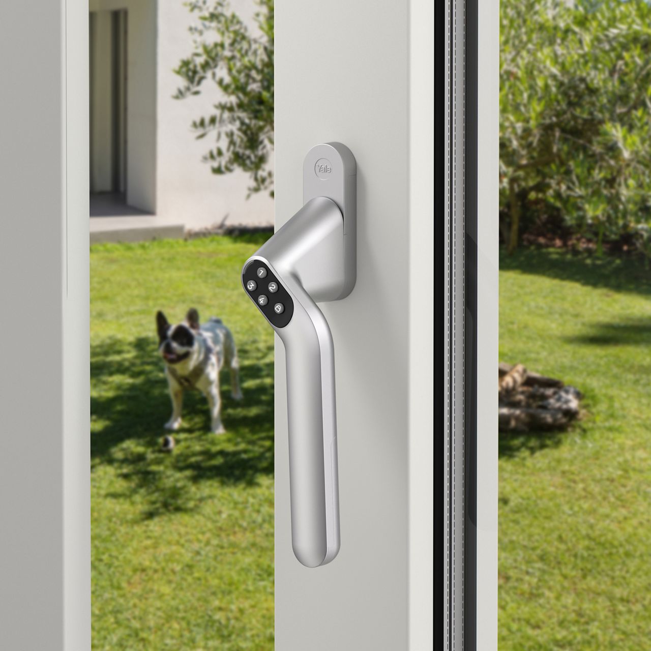 Yale Smart Code Handle.