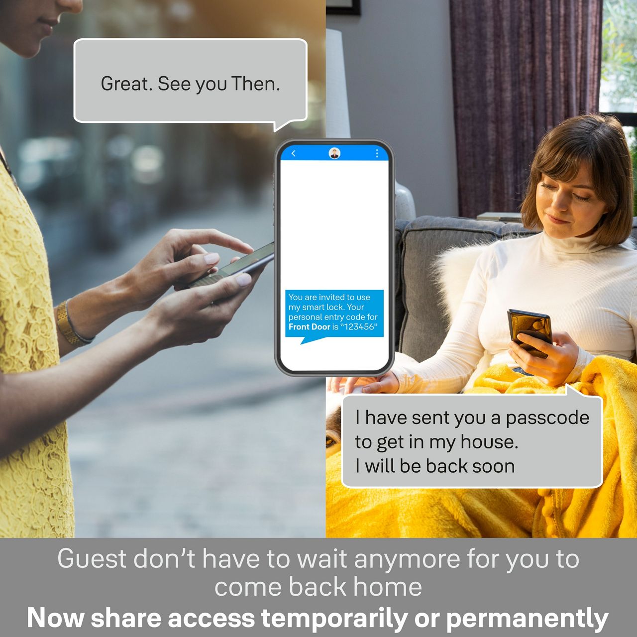 Image: YDM7116A comes in three elegant colours – Matt Black, Champagne Gold and Red Bronze along with an advanced fingerprint scanner as well as a keypad. 
