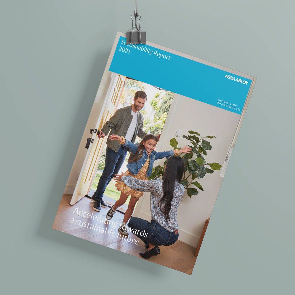 ASSA ABLOY bæredygtighedsrapport 2021