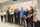 Members of the Record USA production team accept their safety awards from the NC Department of Labor