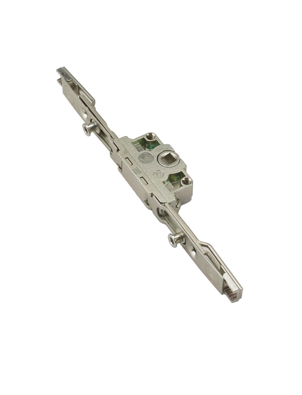 Yale 8013 Dual Screw Window Lock - Brass Finish, 2-Pack With 1 Key, For Sash Windows