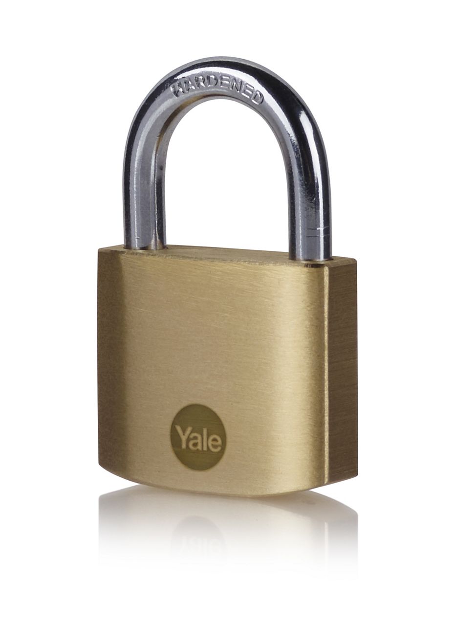 Cadenas Rectangulaire YALE Laiton - 70 Mm - 3 Clés - 24319000