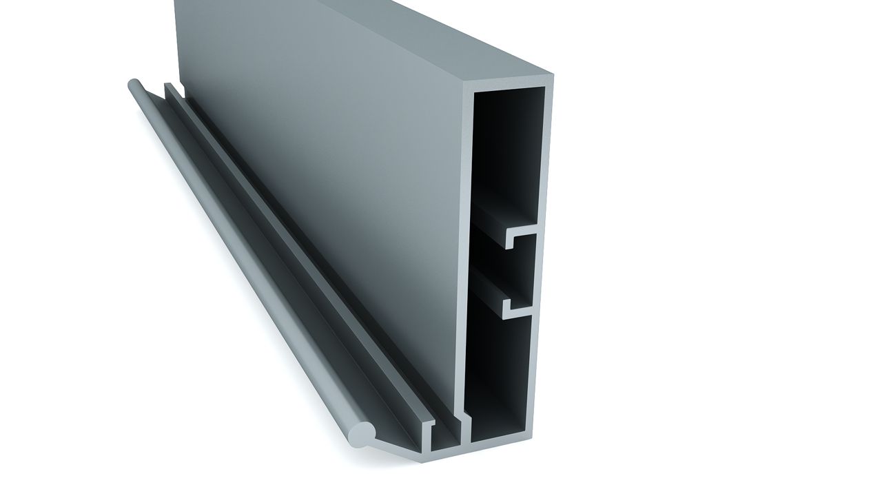 Enox Aluminium Frame Profile EAPS-014 with handle – ALU/CP/SS finish