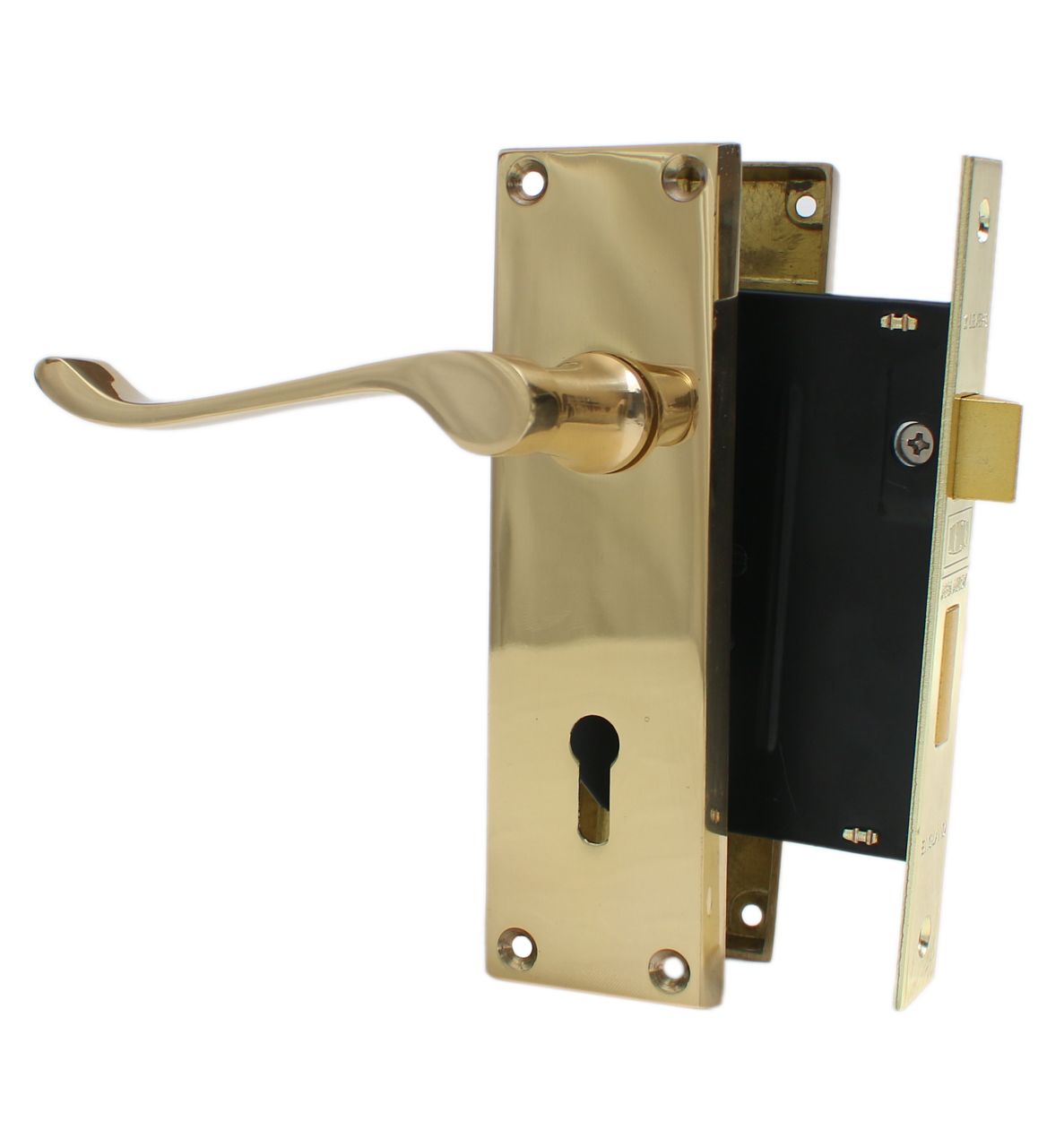 2 Lever Lockset with Zinc Scroll Handle | ASSA ABLOY