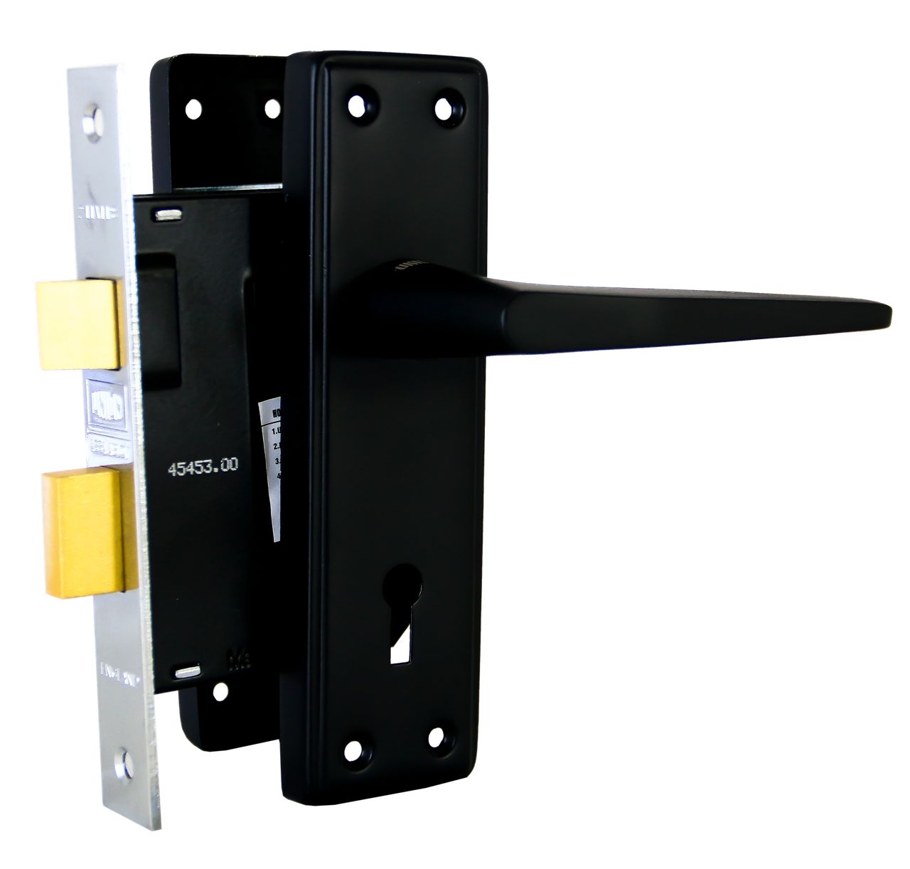 Image: door lock black