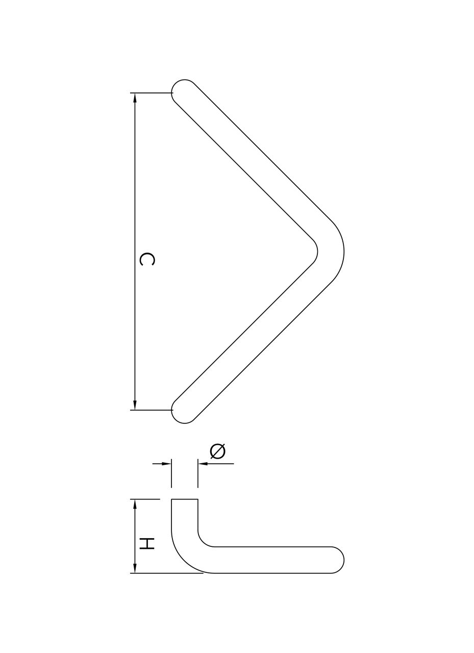 Image: 2a316-pull-handle_model-no--aap220-linedrawing.jpg