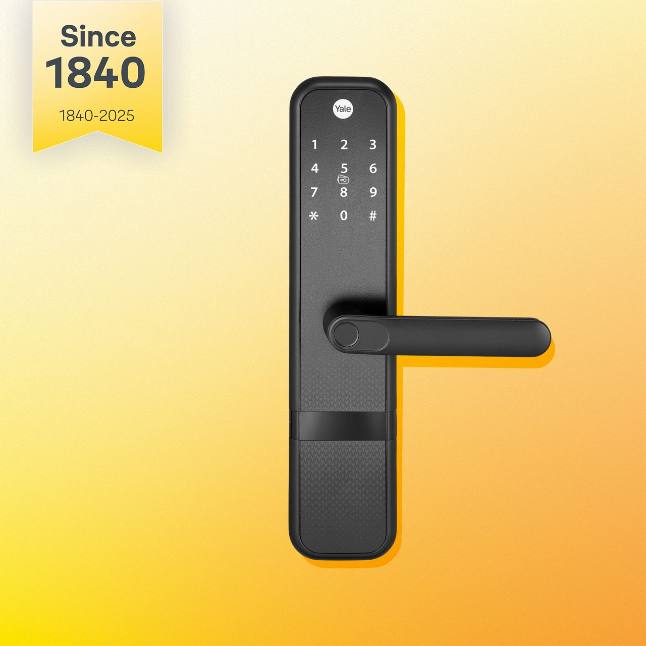 Yale Zuri is more than just a smart lock—it’s peace of mind, redefined. Designed with built-in Bluetooth, it seamlessly connects to the Yale Home App, giving you complete control over your door, no matter where you are.