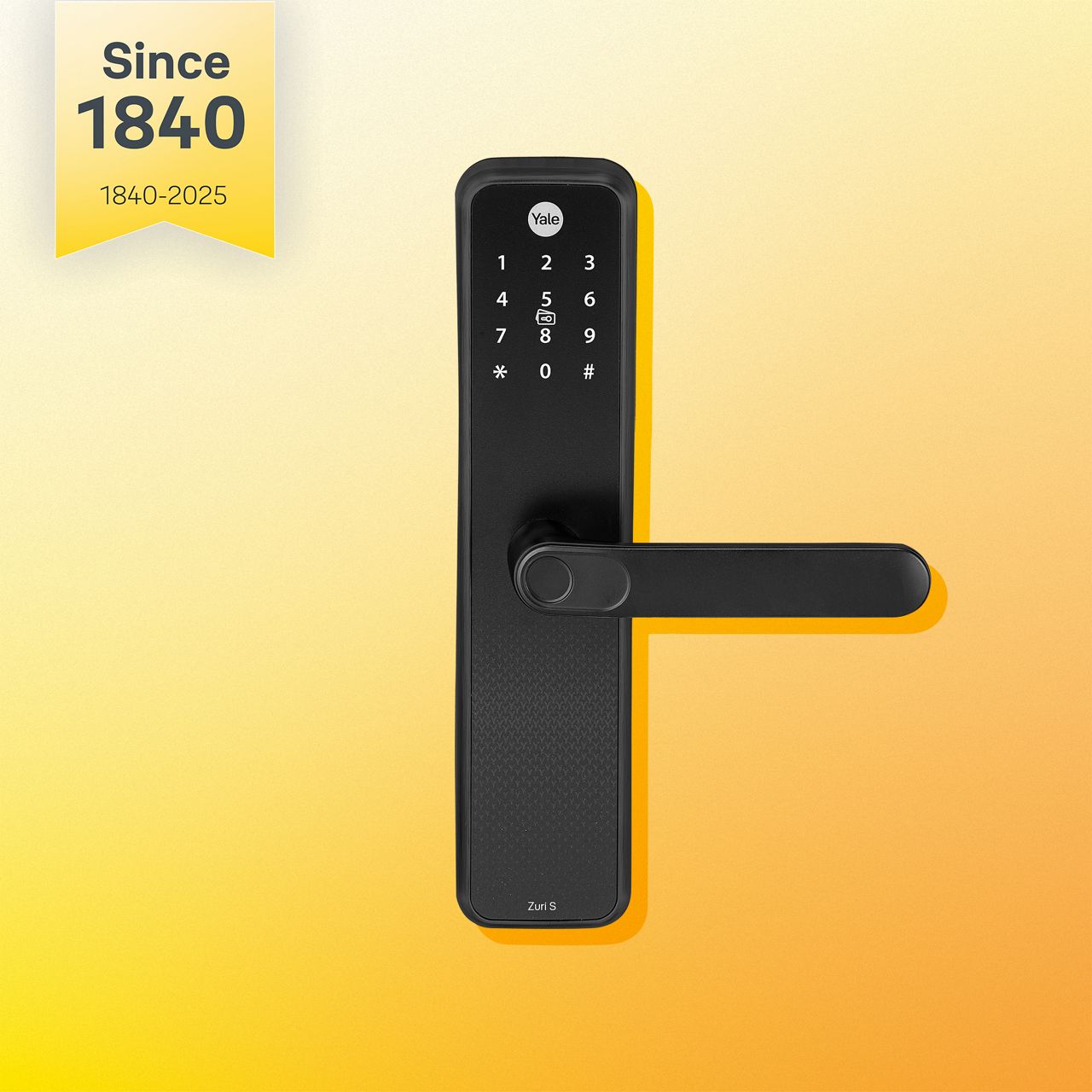 Designed for every home and every lifestyle, Zuri S offers multiple ways to unlock: Fingerprint, PIN code, RFID key tag, or a mechanical key override, so everyone in the family can use it their way.