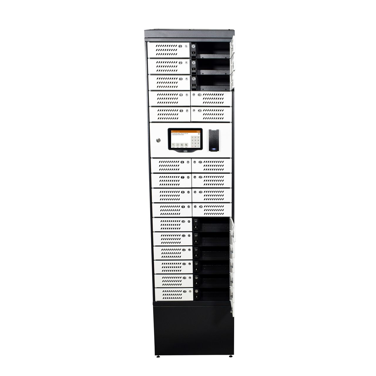 Traka Smartphone locker doors open 30 way