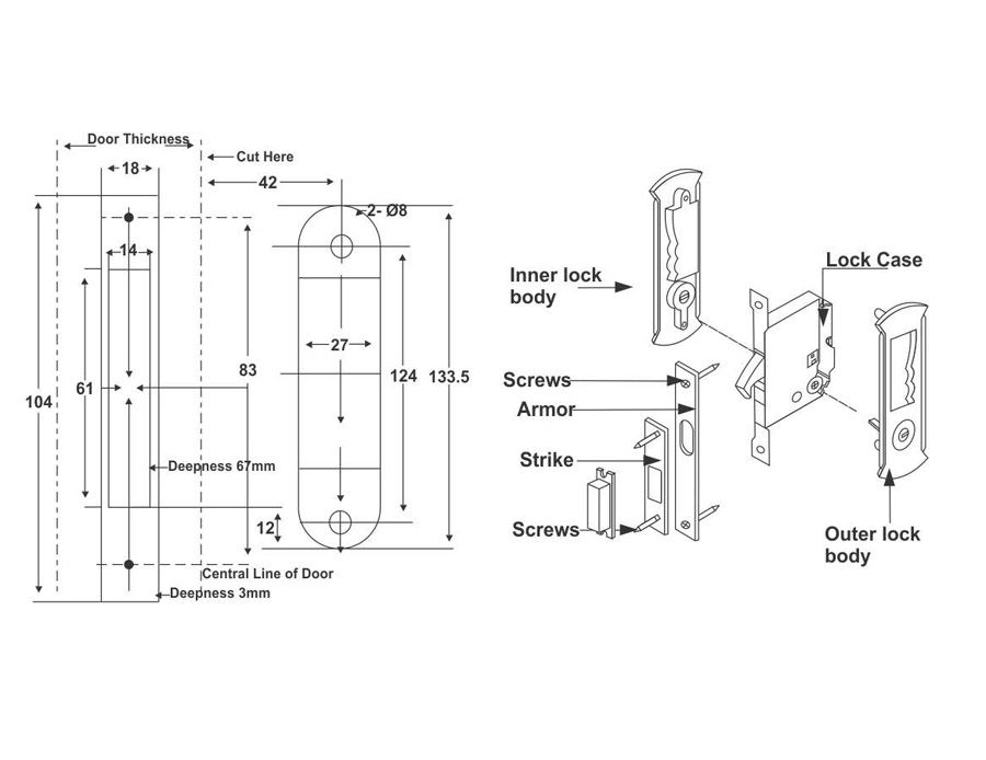 Image: 32059-enox-wooden-sliding-door-lock-cutout-esl-009.jpg