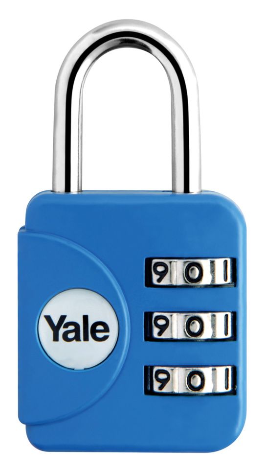 Image: 34459-yale-yp128121-multi-color-combination-travel-lock-pic02