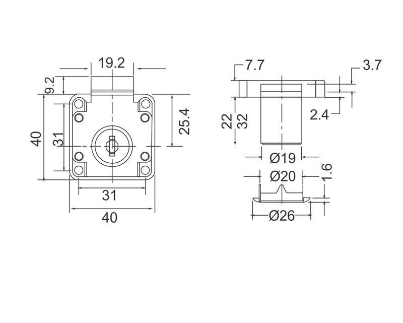 Image: 352e4-enox-multipurpose-lock-cutout-eml-1001.jpg