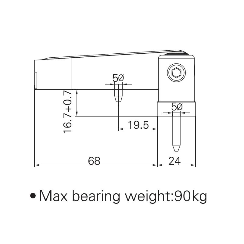 Image: 3D Door Hinge 10570-1 Picture 3