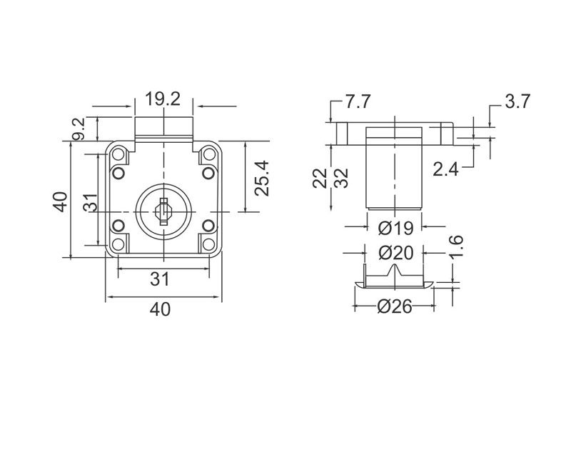 Image: 4d506-enox-multipurpose-lock-cutout-eml-1002.jpg