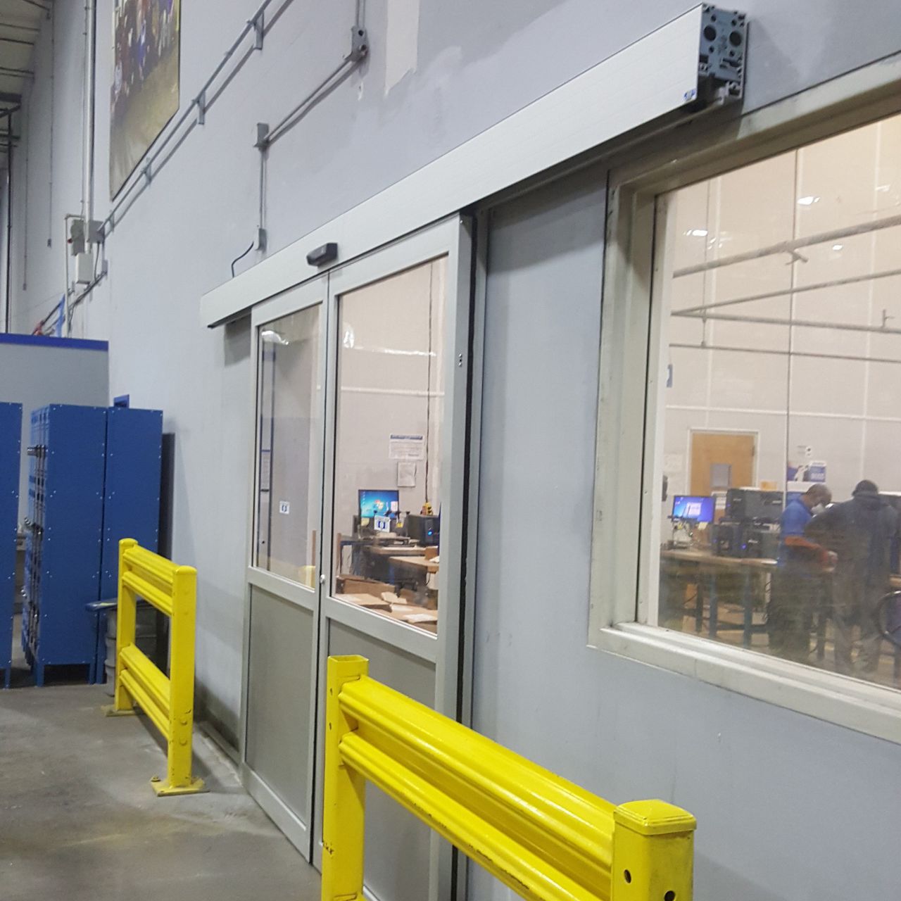 side view of a 5100 surface applied in a factory