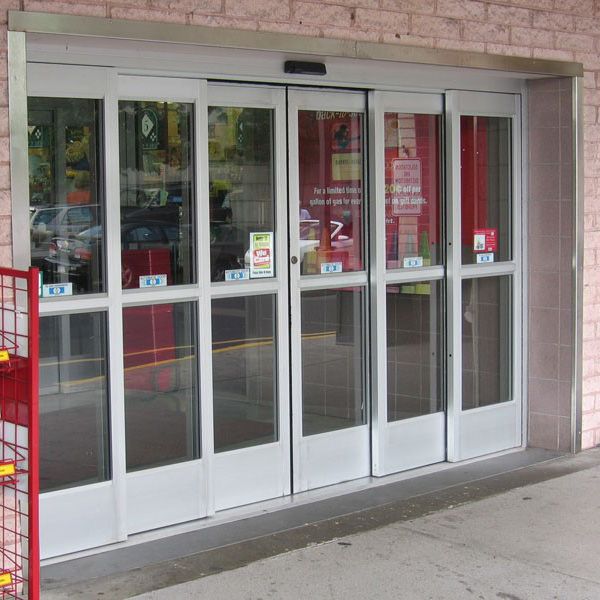 six-panel clear 5100 telescopic sliding door