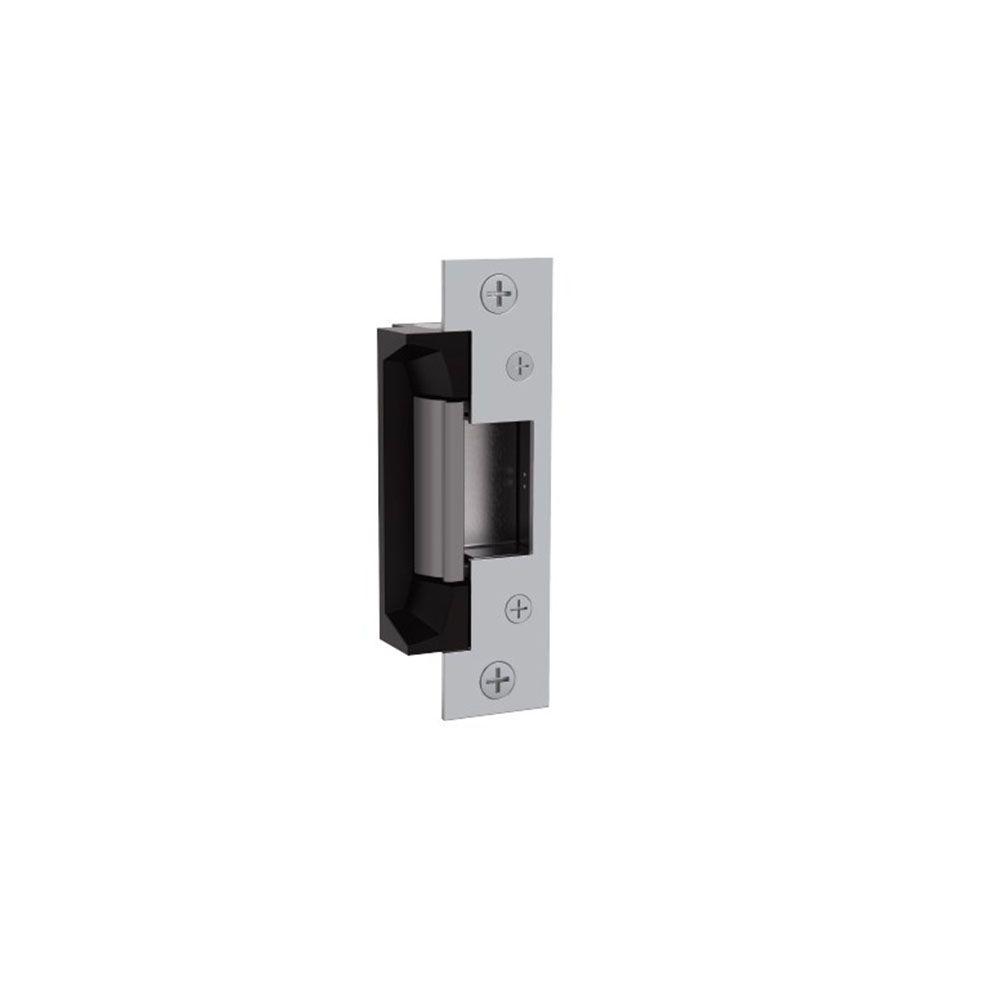 HES electric strike installed on commercial door for secure access control