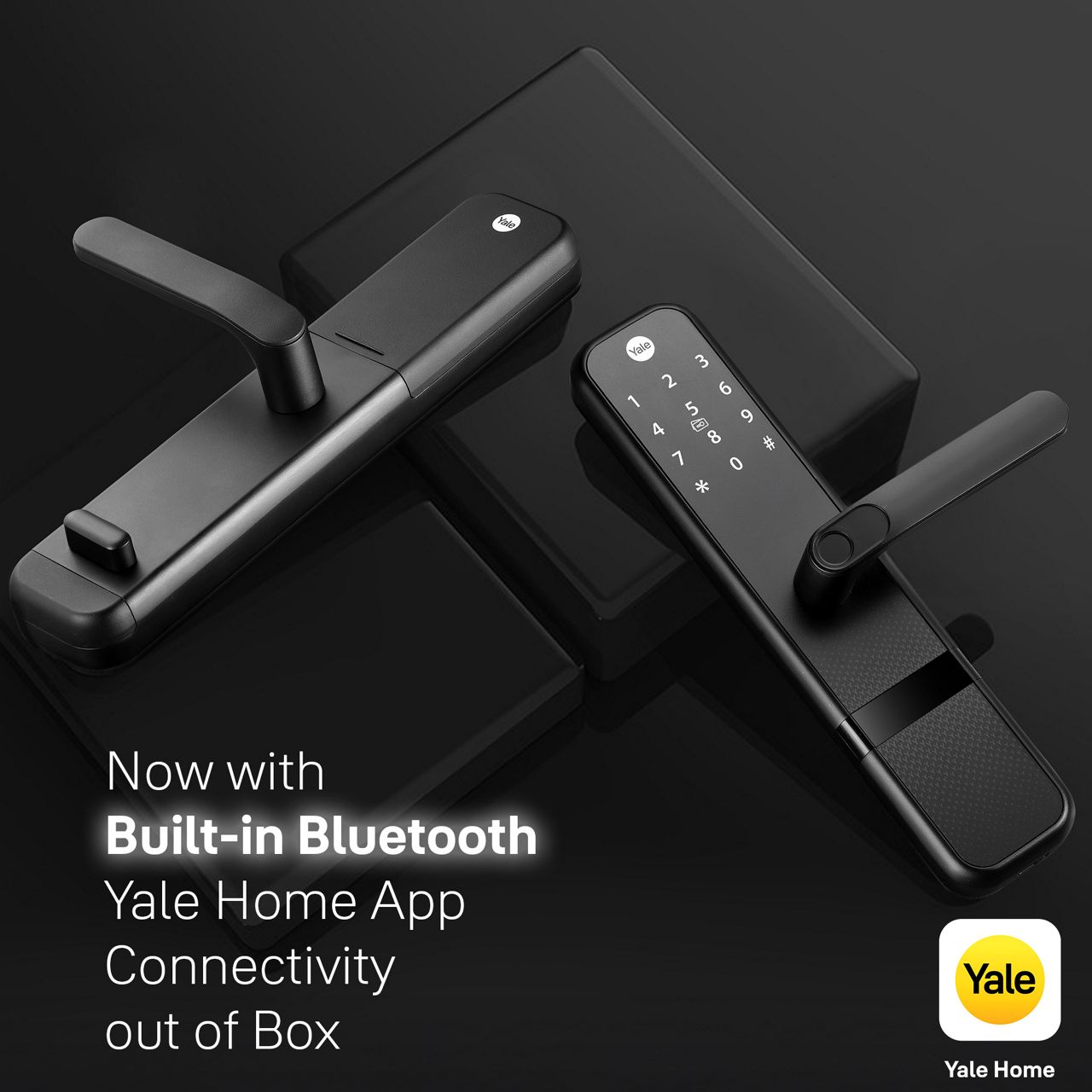 Yale Zuri is more than just a smart lock—it’s peace of mind, redefined. Designed with built-in Bluetooth, it seamlessly connects to the Yale Home App, giving you complete control over your door, no matter where you are.