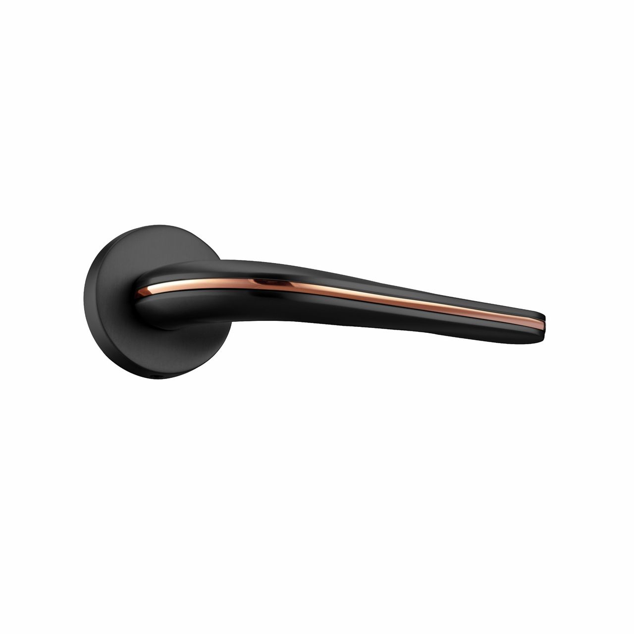 Image: Yale YMEL-705 Black Matt Mortise Lever Handle