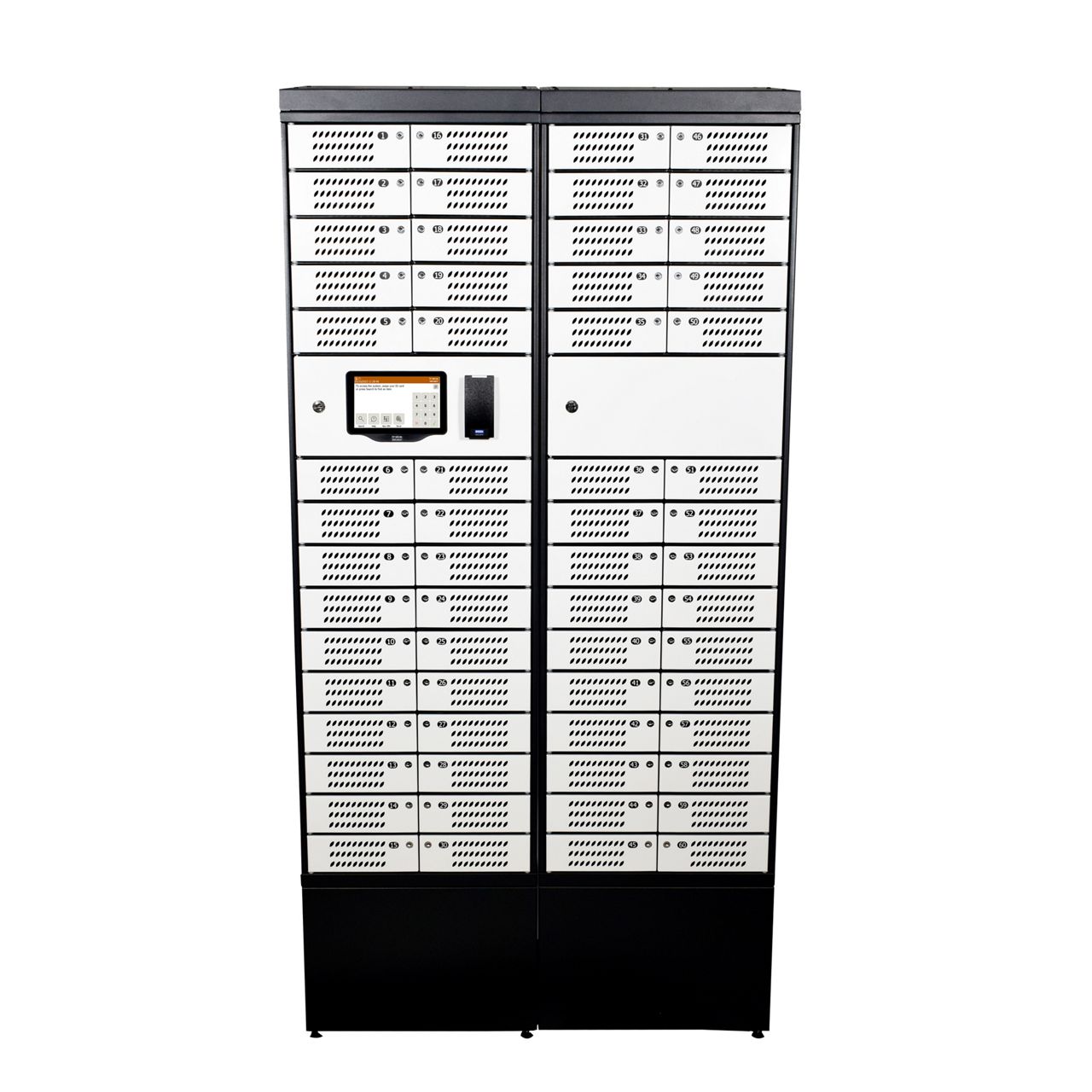 Traka Smartphone locker doors closed 60 way
