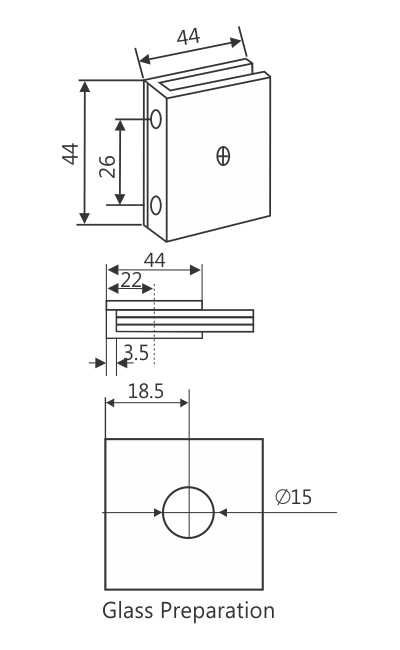 Image: 674ba-enox-shower-connector-cutout-esh-401.jpg