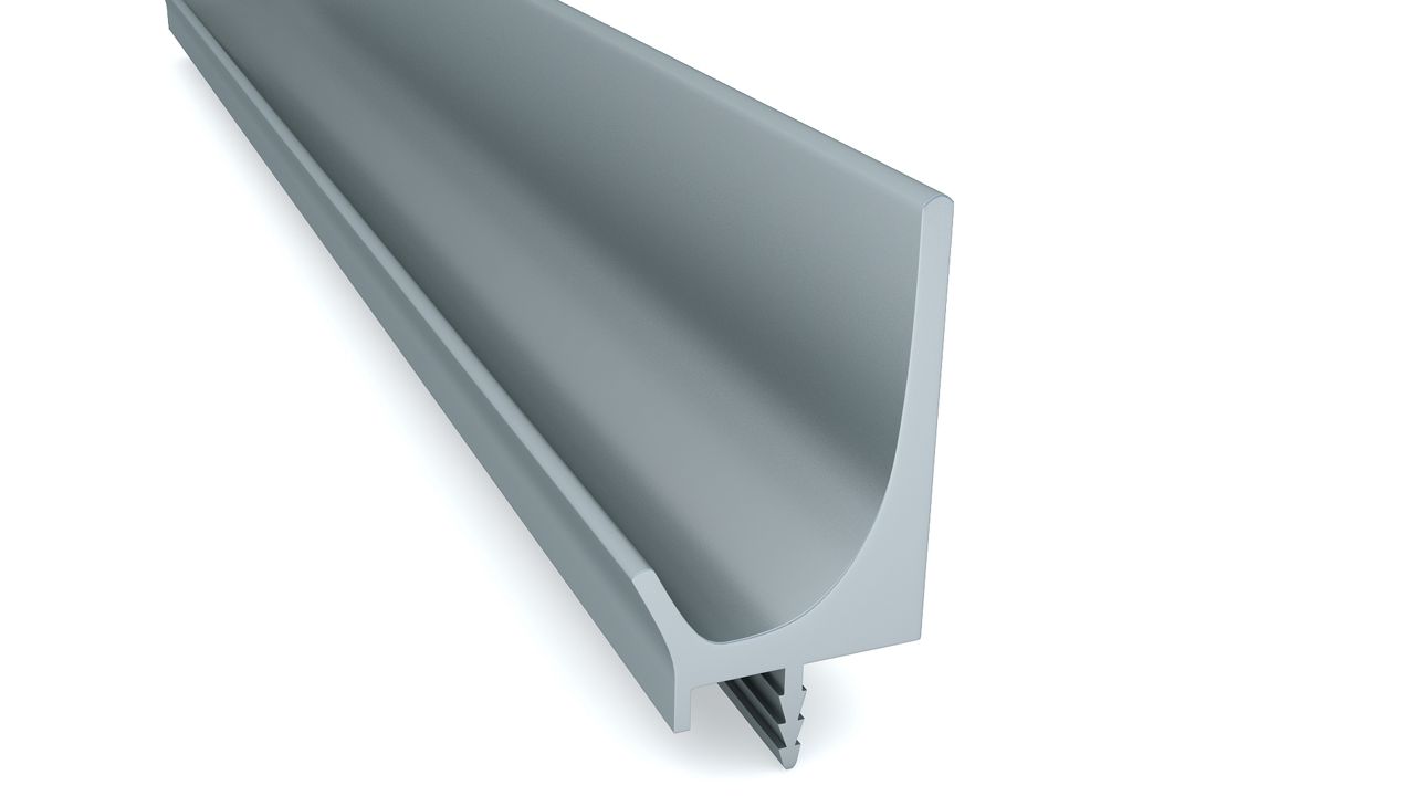 Enox Aluminium Handle Profile EAPS-027 – ALU / SS finish