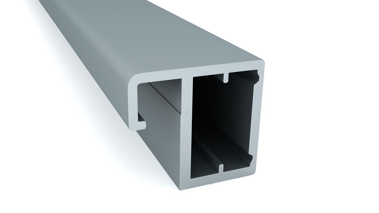Enox EAPS-002 Aluminium Frame Profile – aluminium frame profile in ALU/CP/SS finish