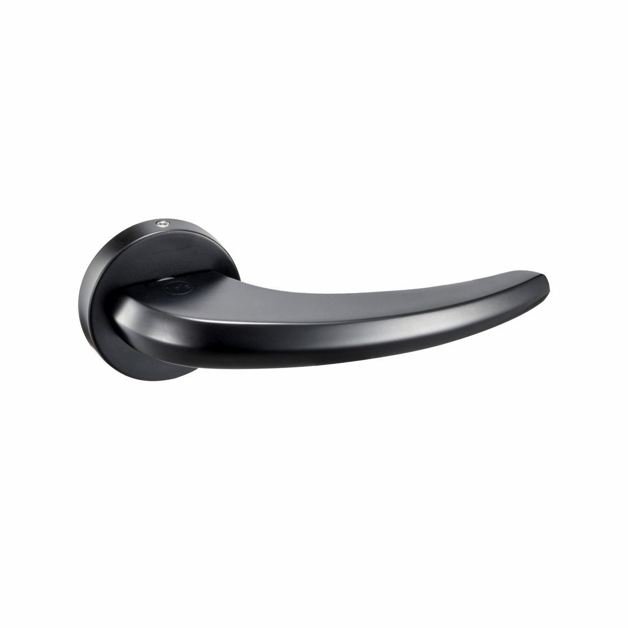 Image: Yale YMEL-706 Black Matt Mortise Lever Handle