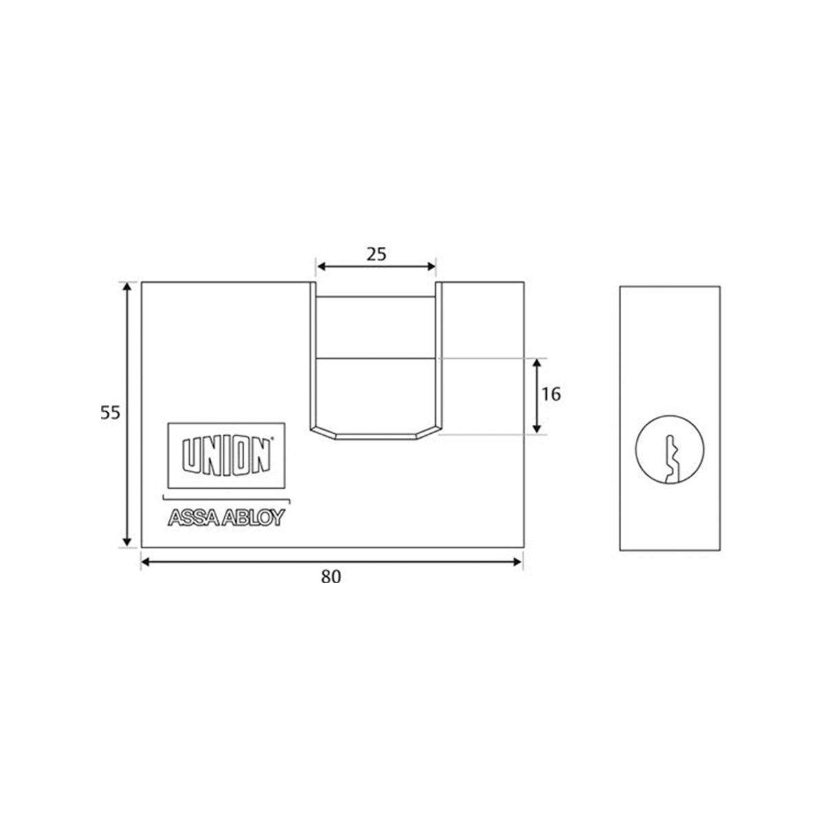 Image: 78mm Insurance Padlock