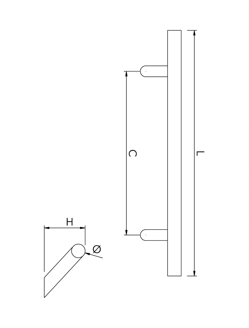 Image: 8009a-pull-handle_model-no---aap104linedrawing.jpg