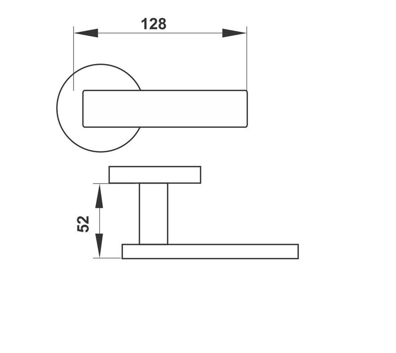 Image: 8470f-enox-ss-mortise-handle-square-base-cutout-emh-nsq-ss-027.jpg