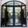8700 overhead concealed swing door on a vintage door in Calgary