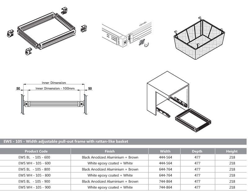 Image: 8d04d-enox-pull-out-basket-and-organisers-cutout-ews-105.jpg
