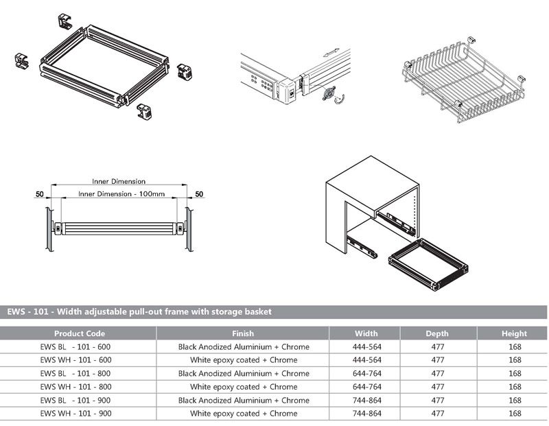 Image: 905e0-enox-pull-out-basket-and-organisers-cutout-ews-101.jpg