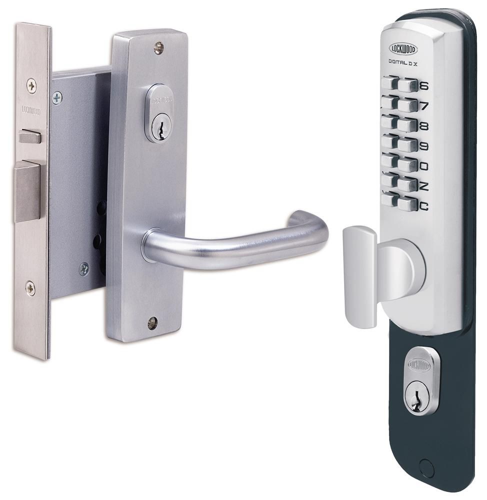 Lockwood 3582 and 3592 Short Backset Digital DX Locksets