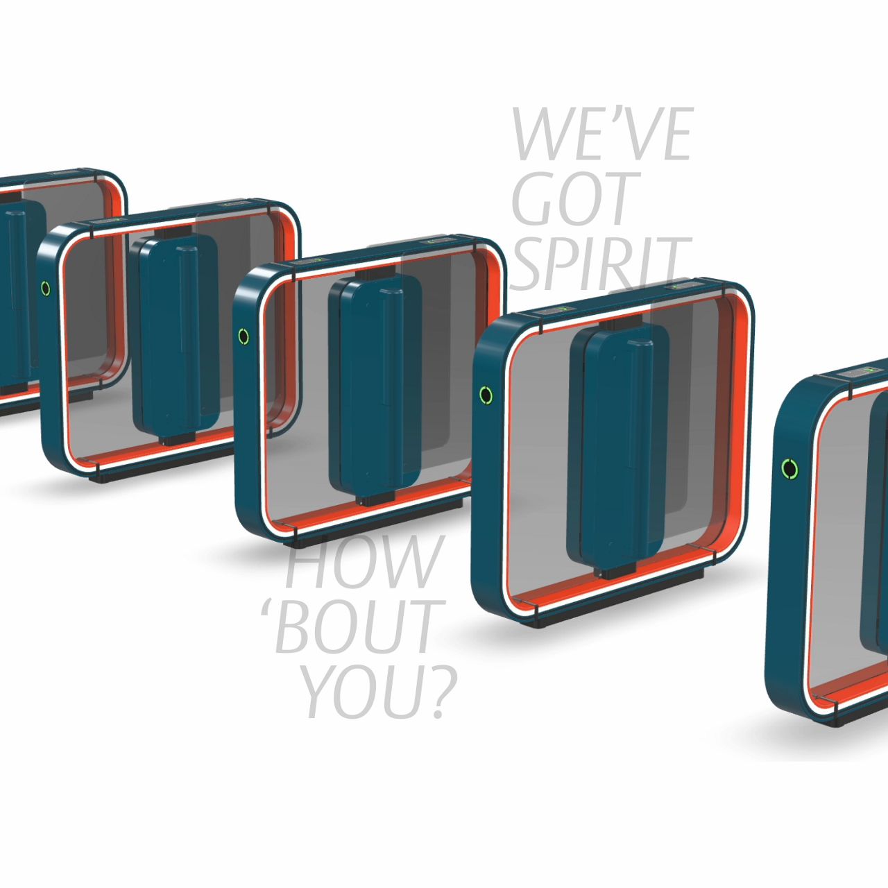 AAES Speedgates in various colors.