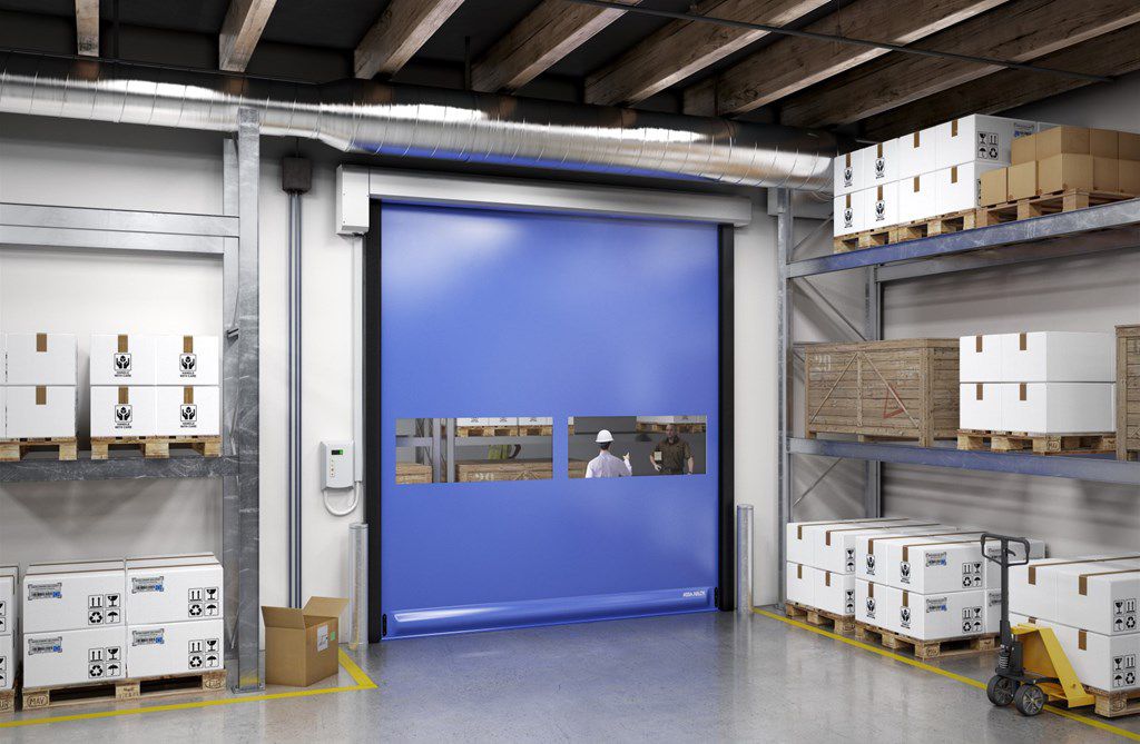 fabric high speed door